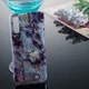 Samsung Galaxy A70 TPU Back Cover met Marmer Print Blauw Paars afbeelding 4
