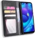 Xiaomi Redmi 7 Vintage Portemonnee Hoesje Zwart afbeelding 1