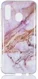 Samsung Galaxy A40 TPU Back Cover met Marmer Print Roze Goud afbeelding 1