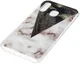 Samsung Galaxy A40 TPU Back Cover met Marmer Print Bladeren afbeelding 2
