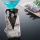 Samsung Galaxy A40 TPU Back Cover met Marmer Print Bladeren afbeelding 4