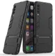 Samsung Galaxy A50 Shock Proof Back Cover Hoesje Hybride Stand Zwart afbeelding 2