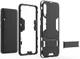 Samsung Galaxy A50 Shock Proof Back Cover Hoesje Hybride Stand Zwart afbeelding 3