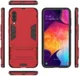 Samsung Galaxy A50 Shock Proof Back Cover Hoesje Hybride Stand Rood afbeelding 4