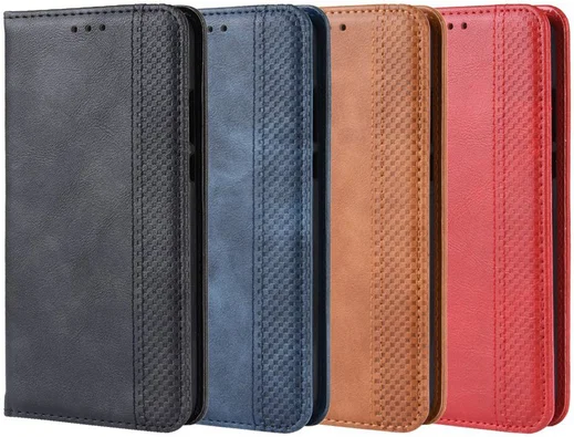 Huawei P Smart Plus 2019 Vintage Portemonnee Hoesje Zwart afbeelding 6