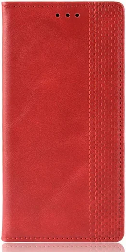 Huawei P Smart Plus 2019 Vintage Portemonnee Hoesje Rood afbeelding 2