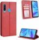 Huawei P Smart Plus 2019 Vintage Portemonnee Hoesje Rood afbeelding 3