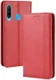 Huawei P Smart Plus 2019 Vintage Portemonnee Hoesje Rood afbeelding 4