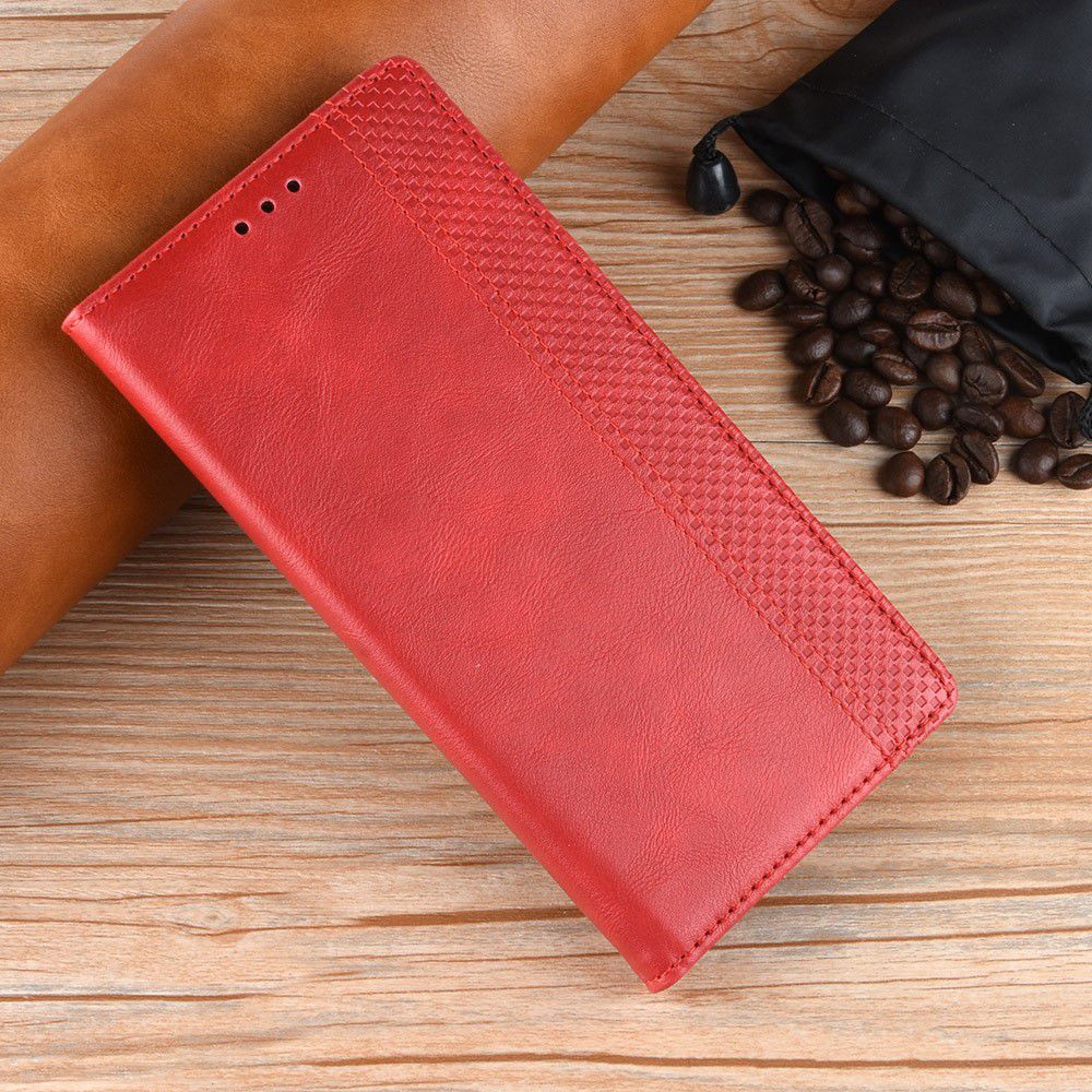 Huawei P Smart Plus 2019 Vintage Portemonnee Hoesje Rood afbeelding 8