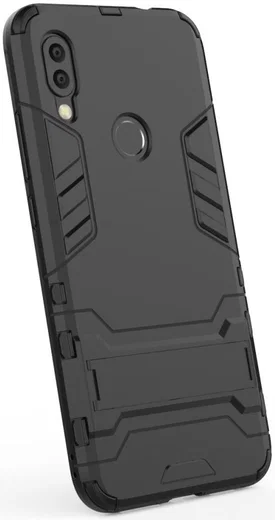 Hybride Xiaomi Redmi 7 Hoesje Zwart afbeelding 4