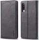 AZNS Samsung Galaxy A50 Book Case Hoesje Wallet Stand Zwart afbeelding 2
