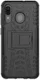 Samsung Galaxy A50 Backcover Hoesje Shockproof Hybride Kickstand Zwart afbeelding 2