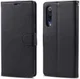 AZNS Xiaomi Mi 9 Portemonnee Hoesje Zwart afbeelding 2