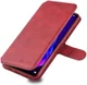 AZNS Huawei P30 Lite Portemonnee Stand Hoesje Rood afbeelding 1