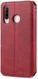 AZNS Huawei P30 Lite Portemonnee Stand Hoesje Rood afbeelding 4