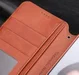 AZNS Huawei P30 Lite Portemonnee Stand Hoesje Bruin afbeelding 15