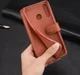 AZNS Huawei P30 Lite Portemonnee Stand Hoesje Bruin afbeelding 17