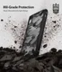 Ringke Fusion X Apple iPhone XR Hoesje Camo Zwart afbeelding 4