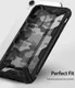 Ringke Fusion X Apple iPhone XR Hoesje Camo Zwart afbeelding 5
