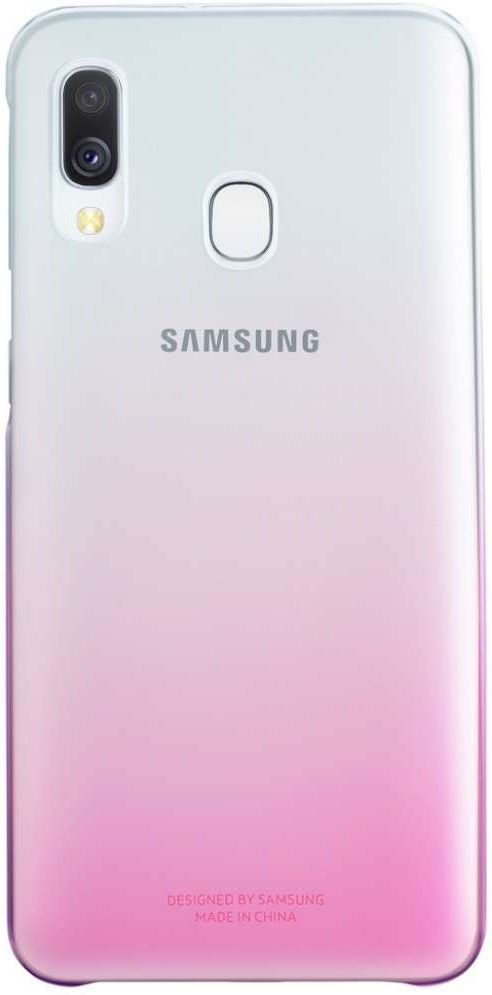 Origineel Samsung Galaxy A40 Hoesje Gradation Cover Roze afbeelding 1