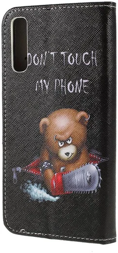 Samsung Galaxy A50 Book Case Hoesje Wallet Print Beer afbeelding 2