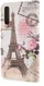 Samsung Galaxy A50 Book Case Hoesje Wallet met Print Eiffeltoren afbeelding 2