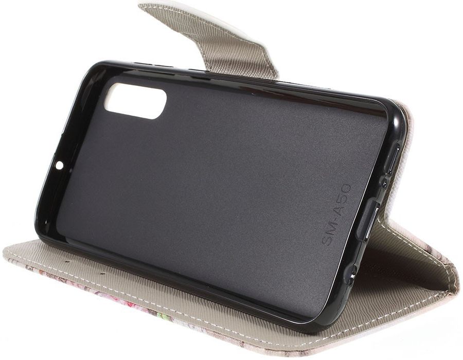 Samsung Galaxy A50 Book Case Hoesje Wallet met Print Eiffeltoren afbeelding 5
