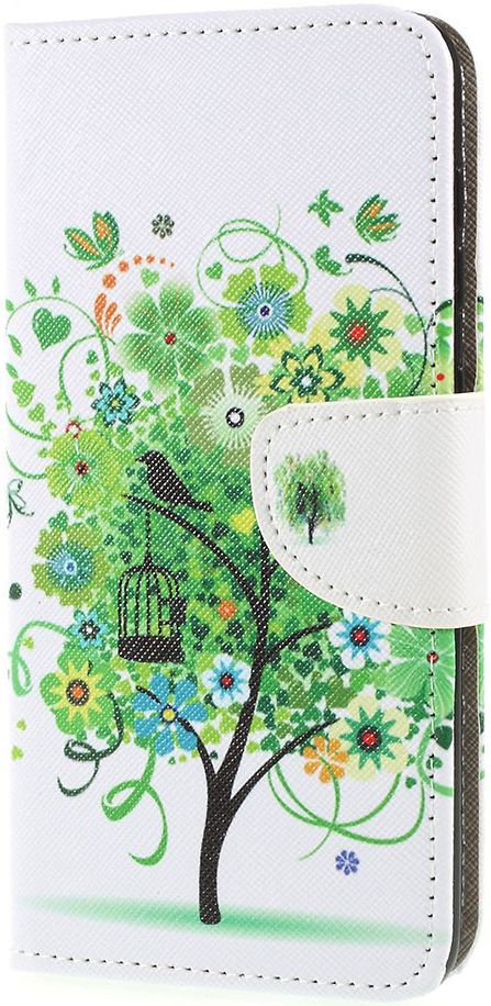 Samsung Galaxy A50 Book Case Hoesje Wallet met Print Boom afbeelding 5
