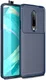 OnePlus 7 Pro Siliconen Carbon Hoesje Blauw afbeelding 1