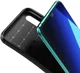 Samsung Galaxy A70 Siliconen Carbon Hoesje Blauw afbeelding 11