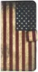Samsung Galaxy A50 Book case Hoesje Wallet Kunst Leer Amerikaanse Vlag afbeelding 1