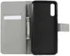Samsung Galaxy A50 Book case Hoesje Wallet Kunst Leer Amerikaanse Vlag afbeelding 2
