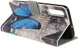 Samsung Galaxy A50 Book Case Hoesje Wallet met Print Vlinder afbeelding 2