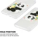 Samsung Galaxy A50 Hoesje TPU met Print Cute Panda afbeelding 3
