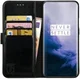 Rosso Element OnePlus 7 Pro Hoesje Book Cover Zwart afbeelding 1