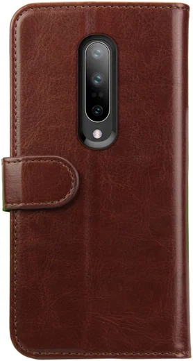 Rosso Element OnePlus 7 Pro Hoesje Book Cover Bruin afbeelding 5