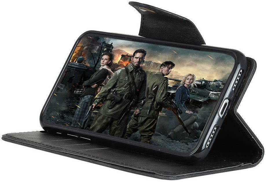 Huawei P30 Pro Portemonnee Stand Hoesje Zwart afbeelding 5