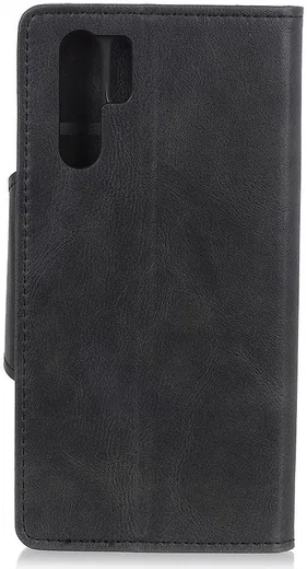 Huawei P30 Pro Portemonnee Stand Hoesje Zwart afbeelding 7