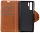 Huawei P30 Pro Portemonnee Stand Hoesje Bruin afbeelding 3