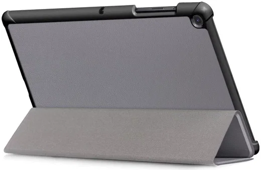 Samsung Galaxy Tab S5e Hoes Tri-Fold Grijs afbeelding 2