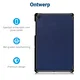 Samsung Galaxy Tab S5e Hoes Tri-Fold Donker Blauw afbeelding 3