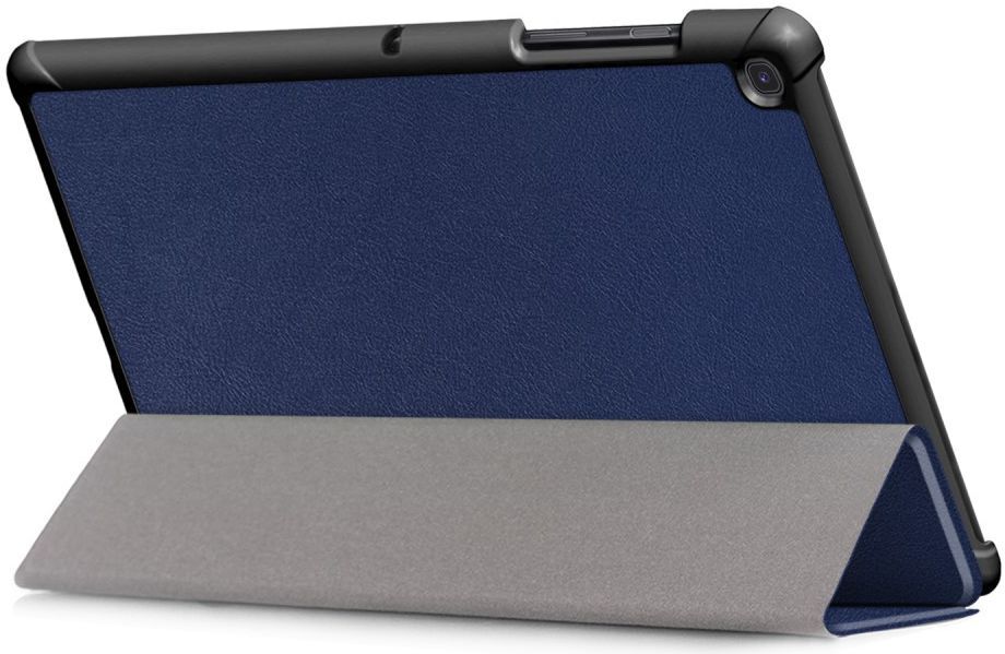 Samsung Galaxy Tab S5e Hoes Tri-Fold Donker Blauw afbeelding 9
