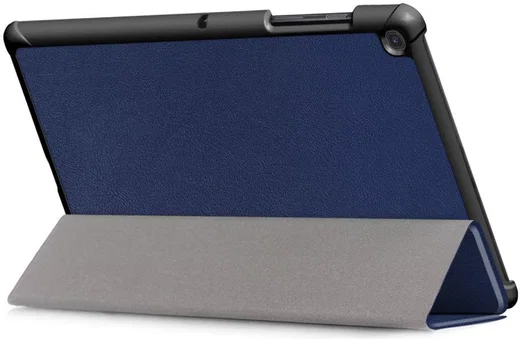 Samsung Galaxy Tab S5e Hoes Tri-Fold Donker Blauw afbeelding 9