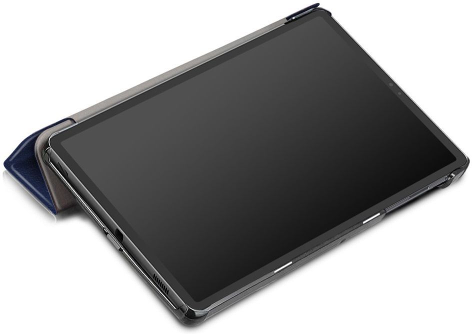 Samsung Galaxy Tab S5e Hoes Tri-Fold Donker Blauw afbeelding 11