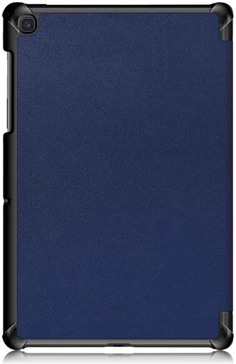 Samsung Galaxy Tab S5e Hoes Tri-Fold Donker Blauw afbeelding 13