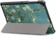 Samsung Galaxy Tab S5e Hoes Tri-Fold met Wintersweet Print afbeelding 2