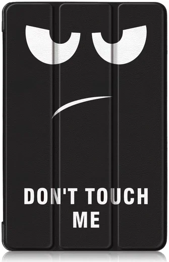 Samsung Galaxy Tab S5e Hoes Tri-Fold met Don't Touch Print afbeelding 6