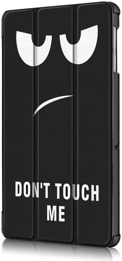Samsung Galaxy Tab S5e Hoes Tri-Fold met Don't Touch Print afbeelding 8