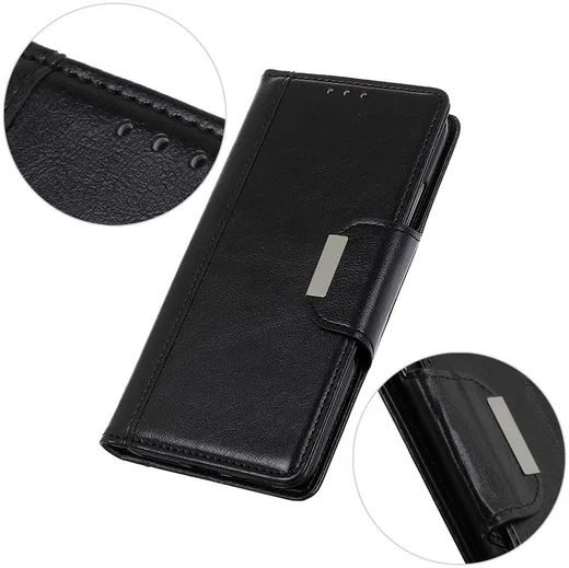 Samsung Galaxy A40 Portemonnee Stand Hoesje Zwart afbeelding 6