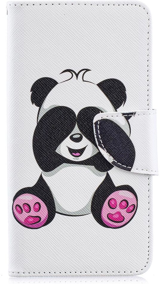Samsung Galaxy A40 Portemonnee Print Hoesje Panda afbeelding 1